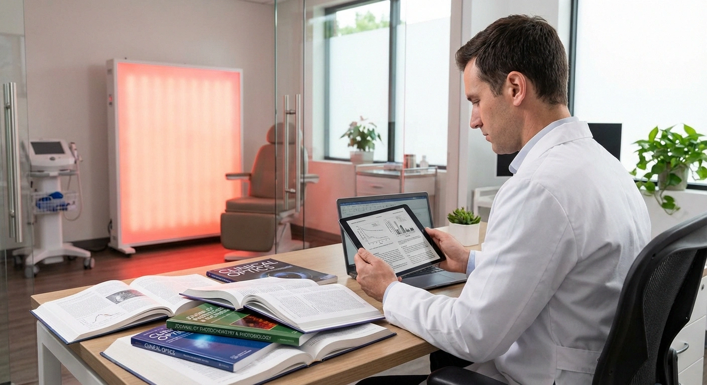 Clinical research on red light therapy for neuropathy