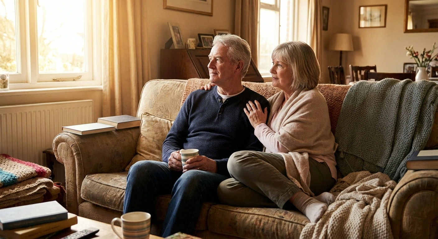 Two people sharing emotional support while managing chronic neuropathic itch symptoms