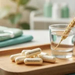 Benfotiamine vitamin B1 supplement capsules for peripheral neuropathy nerve health