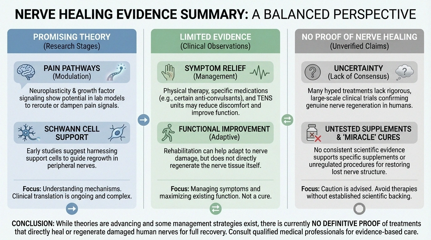 Balanced research summary infographic on keto diet and neuropathy