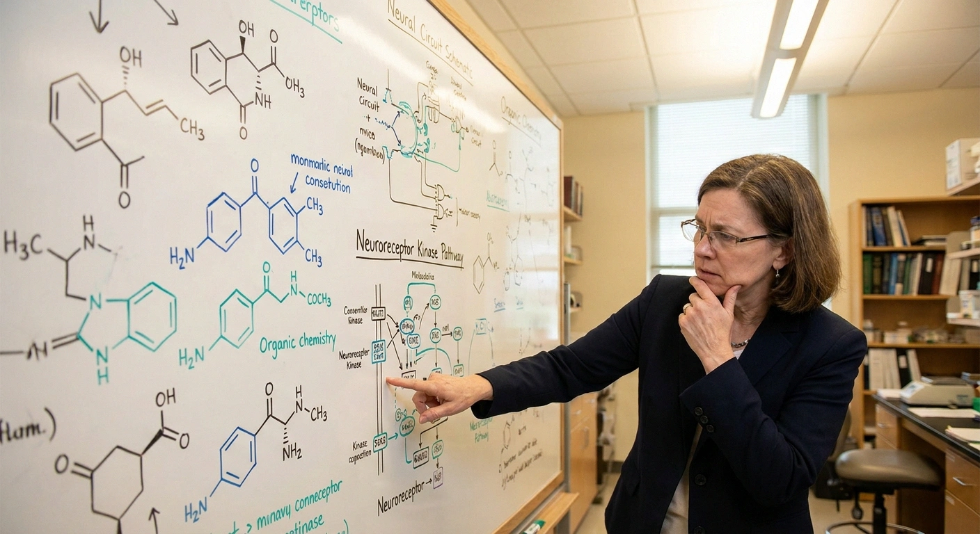 Neuroscience researcher working on solutions to nerve regeneration obstacles — blood-nerve barrier and growth inhibitors