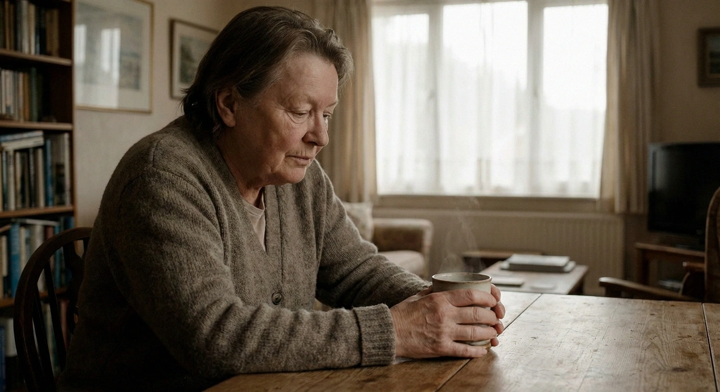 Person sitting quietly reflecting the emotional and psychological toll of living with chronic neuropathic pain that affects mood, sleep, and daily quality of life