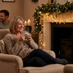 Woman with neuropathy enjoying family gathering seated comfortably — managing the holidays with pacing strategies