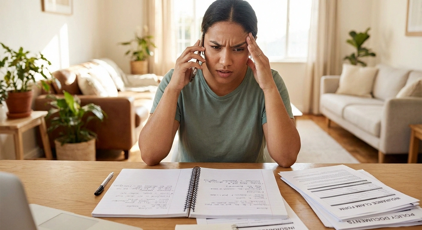 Neuropathy patient navigating prior authorization process with insurance company by phone