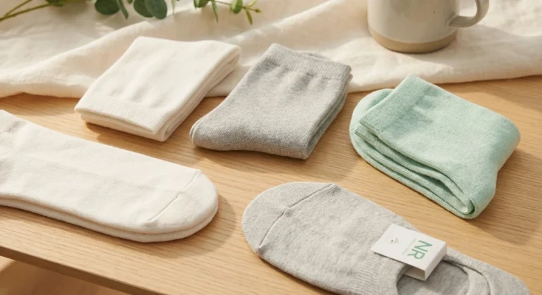 Selection of seamless diabetic socks for neuropathy representing best socks for neuropathic feet