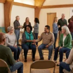 Diverse group of neuropathy patients representing the millions of Americans affected by peripheral neuropathy